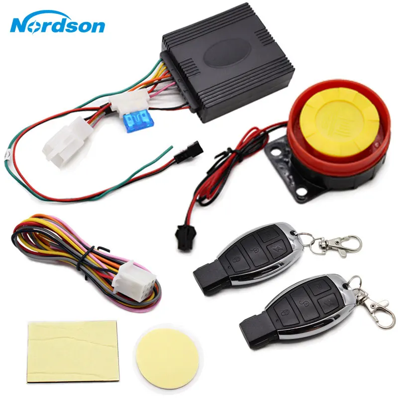 Nordson 12v Motorcycle Anti Theft Horn Motocross Security