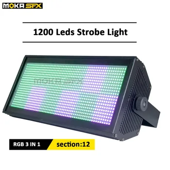 

1200 LED RGB Profession Party Strobe Lighting DMX strobe stage lighting 3 in 1 halloween strobe light stage lighting effect