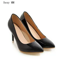 Mince Haute Talons Dames Haute Talon Chaussures Femmes Stiletto Femme Partie De Mariage chaussures Chaton Talons scarpin Plus La Taille 34-40 41 42 43