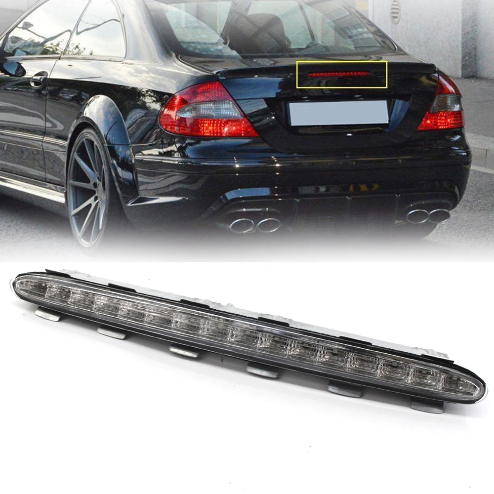 For Mercedes-Benz CLK W209 2002~2009 1 PCS Car Rear Stop Center Third Brake LED Signal Lamp Auto Additional Brake Lights