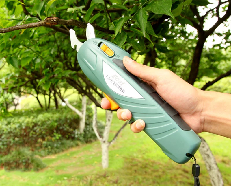 7,2 в многофункциональный заряжаемый Электрический секатор ножницы для фруктового дерева/цветов/садовый триммер для изгородей садовые