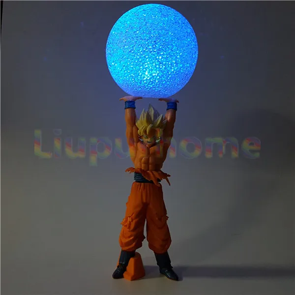 Dragon Ball Z Сон Гоку дух бомба DIY светодиодный ночной Светильник s лампа аниме Dragon Ball DBZ светодиодный светильник Рождественский Декор