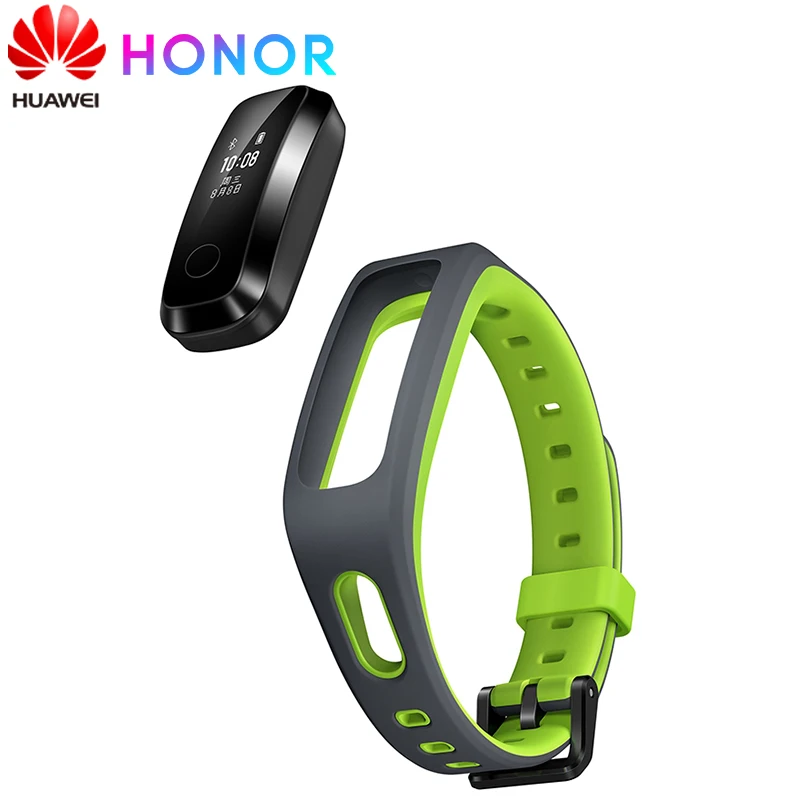 

New Huawei Honor Band 4 Running Version Smart Wristband Amoled Color 0.95" Touchscreen Swim Posture Detect Heart Rate Sleep
