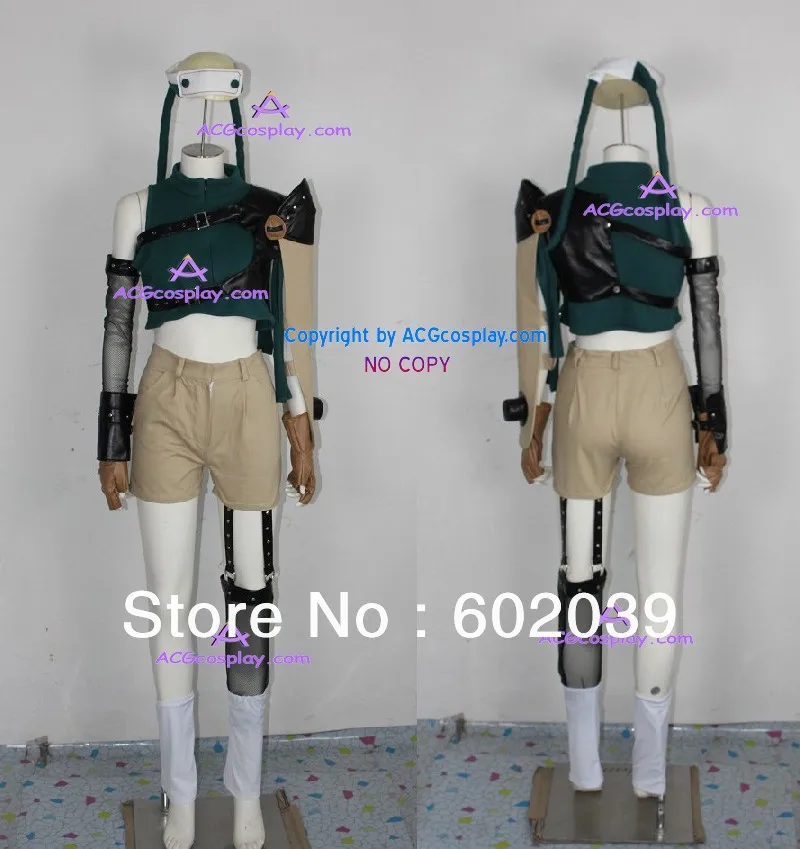 

Final Fantasy VII 7 Yuffie Kisaragi cosplay costume good quality ACGcosplay