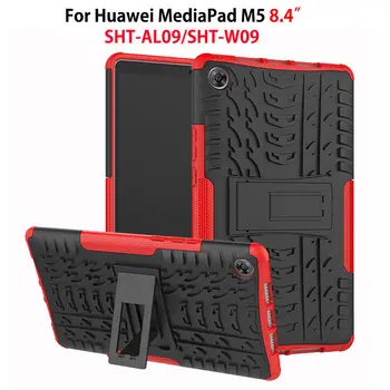 

Case For Huawei MediaPad M5 8.4 SHT-AL09 SHT-W09 8.4" Cover Heavy Duty 2 in 1 Hybrid Rugged Durable Funda Tablet Stand Shell