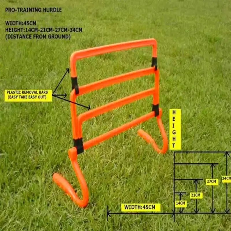 Футбольная Рамка-барьер, тренировочное оборудование для футбола, мини-средство для удаления препятствий, способное для прыжков, бегущих чувствительных