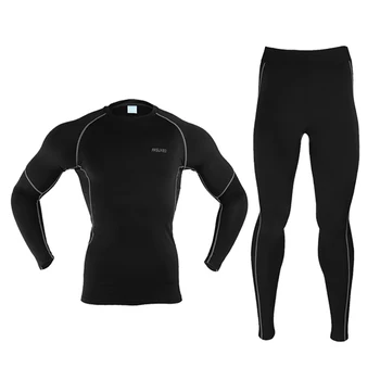 

Top Quality Winter Warm Quick Dry Skiing Underwear Set Men Top and Pants Skiing Jacket and Pants Thermal Underwear Clothing