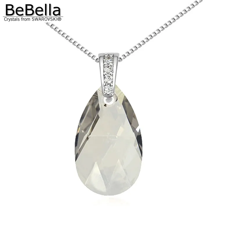BeBella подвеска в форме груши ожерелье сделано с австрийскими кристаллами от Swarovski