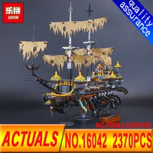 Lepin 16042 New Pirate Ship Series 2370Pcs The Slient Mary Set Children Educational Building Blocks Bricks Toys Model Gift 71042