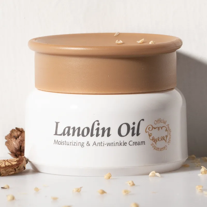 

LAIKOU Lanolin Oil Extract Anti-wrinkle Anti-Aging Moisturizing Face Cream Deep Hydrating Whiteing Oil Control Cream 35g