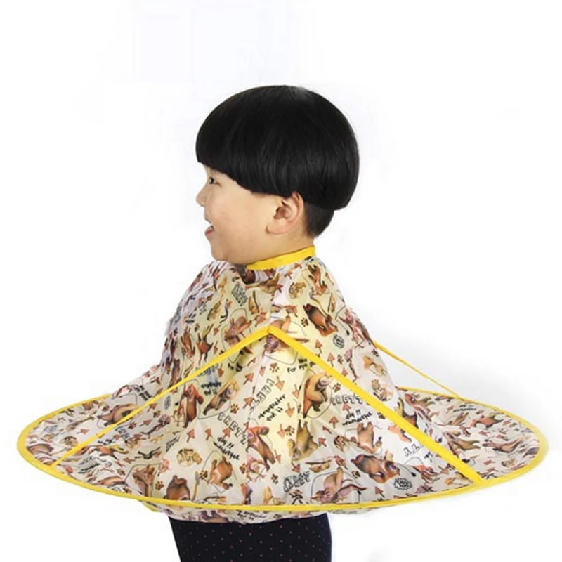 Yellow Sup Barber Cape