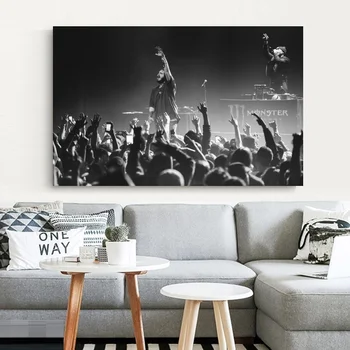 

post malone music star Art Silk Poster Home Decor 12x18 24x36inch