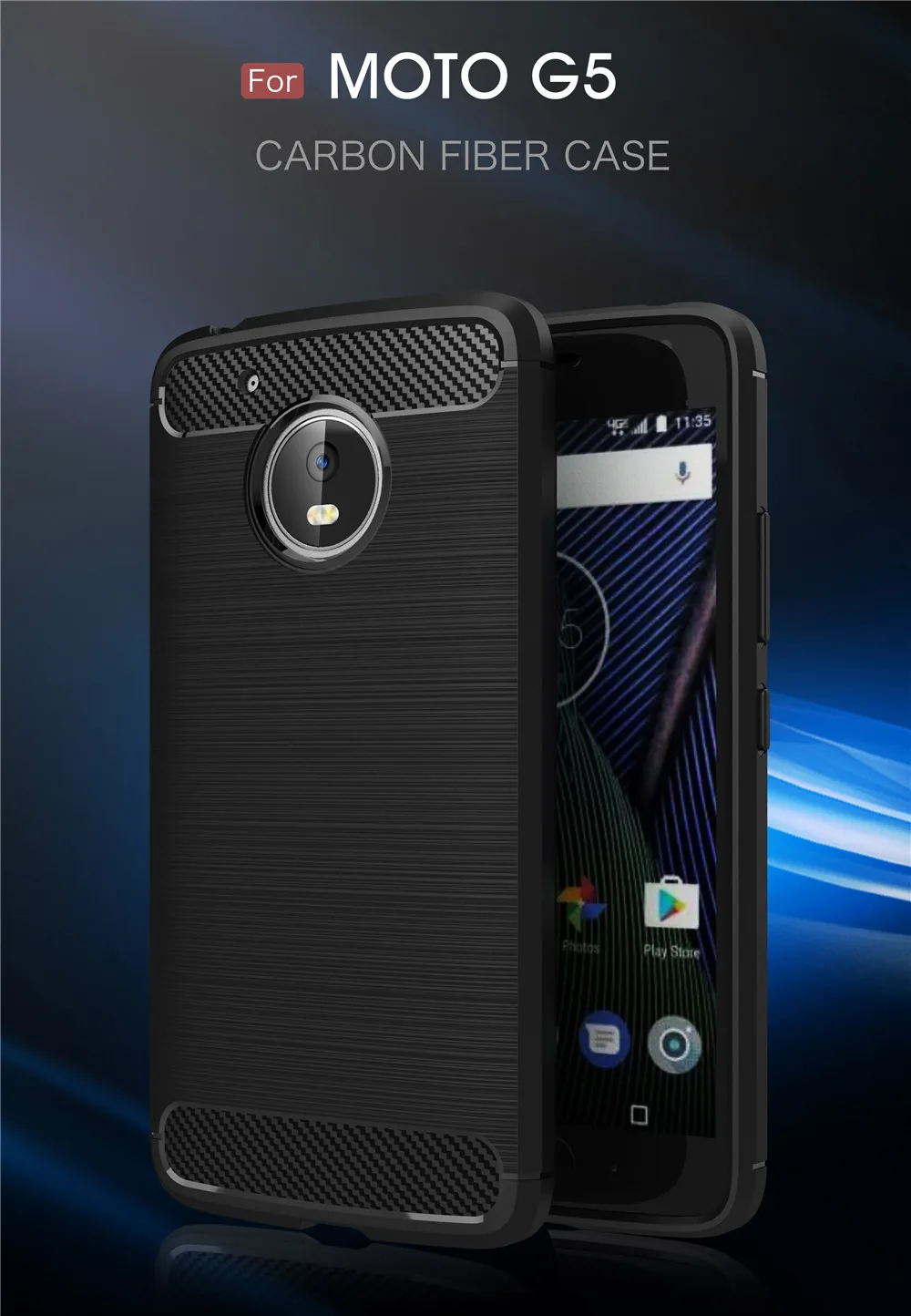 Мягкий силиконовый чехол для Motorola Moto G5 роскошный ТПУ защитный Lenovo G 5 MotoG5 чехлы