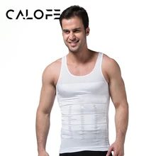 CALOFE мужская майка для бодибилдинга FitnessRunning жилет для бега облегающие майки Топ эластичный мягкий спортивный жилет майки спортивная одежда