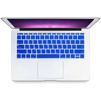 

Korean Silicone Keyboard Cover Skin for Macbook New Pro 13" A1708 (2016 No Touch Bar) for Mac 12" A1534 USA Layout
