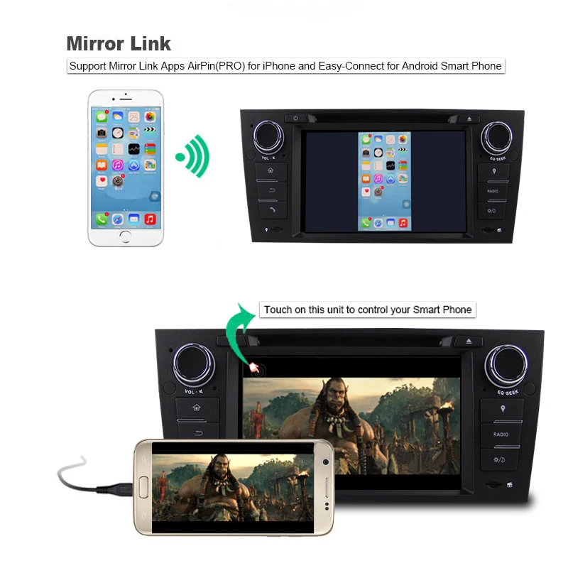 Cheap 4G RAM Android 9.0 Car DVD GPS Navigator For BMW 3 Series E90/E91/E92/E93 325i Car Radio stereo tape recorder bluetooth wifi 14