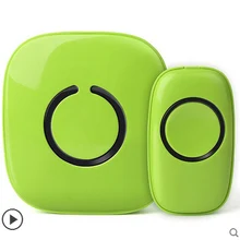 XINSILU DC power беспроводной дверной звонок макс. расстояние 300 метров, водонепроницаемый IP44, регулировка громкости 52 musics для дополнительного 1V1