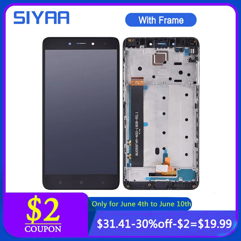 

For XiaoMi Redmi Note 4 LCD Touch Screen Digitizer Assembly for Redmi Note 4 LCD 3D Touch Screen Display Free Tools