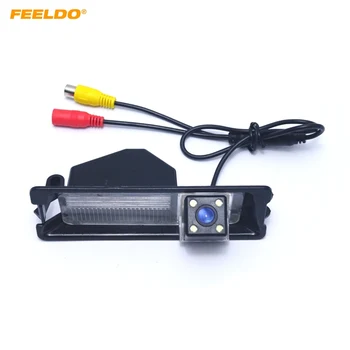 

FEELDO 1Set For Nissan Nissan March/Micra/Renault Pulse Special Rear View Car Camera with 4LED Light #AM4285