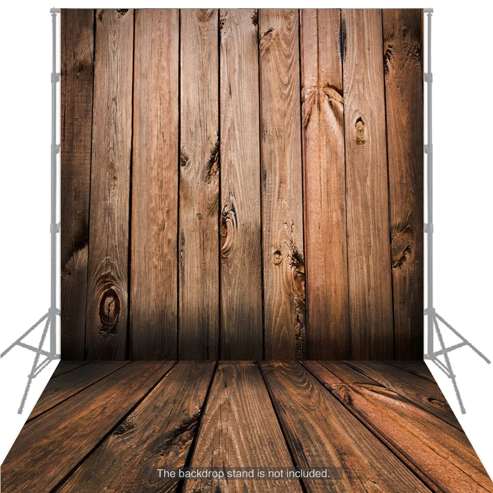 

Andoer 1.5*2m Big Photography Background Backdrop Classic Fashion Wood Wooden Floor for Studio Professional Photograph