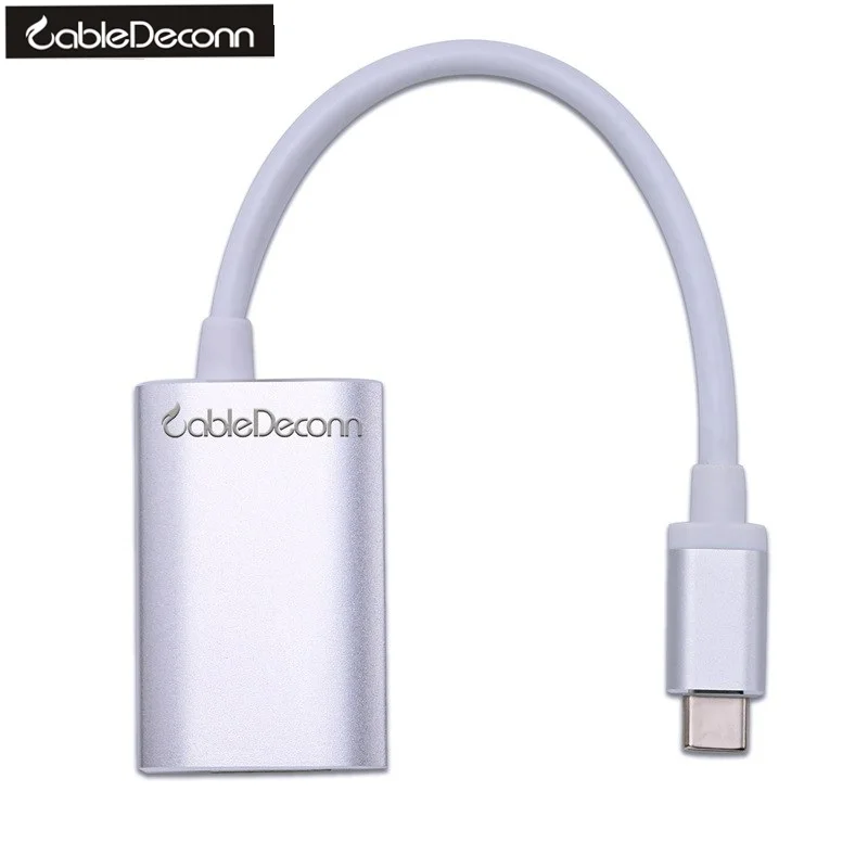  USB 3.1 Type C to HDMI+Type C Charger Cable Adapter Converter for New Macbook Google Chromebook Pix