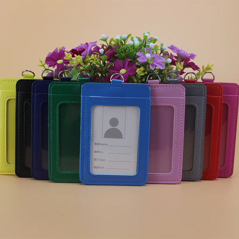 Holds 2 Cards Color Multi Selectable Pluggable ID Holder Badge IC Work holds-2-cards-color-multi-selectable-pluggable-id-holder-badge-ic-work