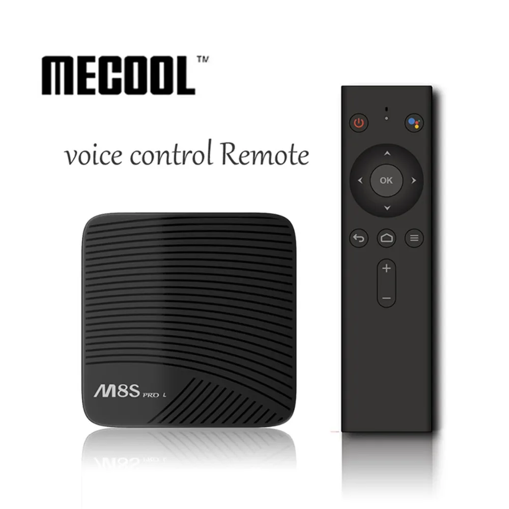 MECOOL M8S PRO L Android 7,1 Amlogic S912 Восьмиядерный ТВ BOX 4 K 3 GB 16 GB/32 GB 4 K Netflix HD WI-FI Bluetooth Smart ТВ коробка