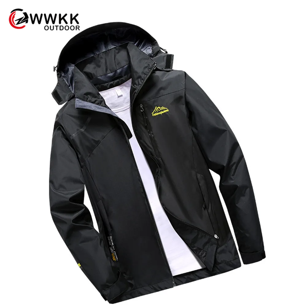 New Hiking Jacket Casual Men Sunscreen Sportswear Fashion Waterproof Breathable Windbreaker