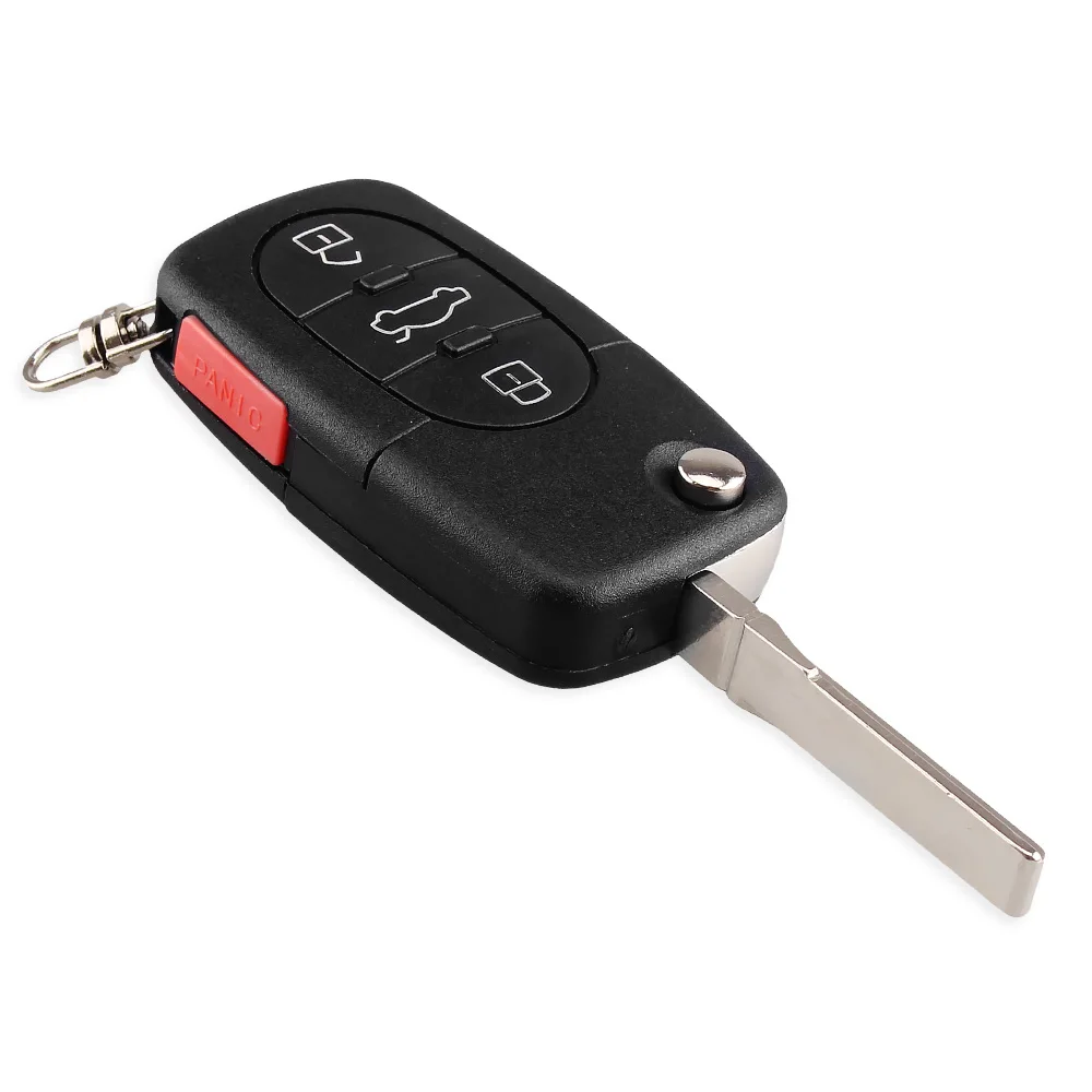 Remote Control/ Key Case For Audi Tt A4 A6 A8 S4 S6 S8 Old Models Cr1620/cr1616 3 Buttons Hu66 Blade - - Racext™️ - - Racext 20