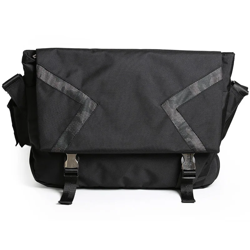 Us 35 13 5 Off Boys Hiphop Cool Pattern Bike Messenger Bag Larger Capacity For Laptop Men Black Fashion Shoulder Boy Skateboard Riding In