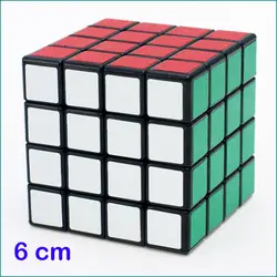 4x4x4 Кубик Рубика для профессионалов 2018 классические Обучающие игрушки подспорье для Для детей аутизм ADHD, Магический кубик, 60 мм MF403