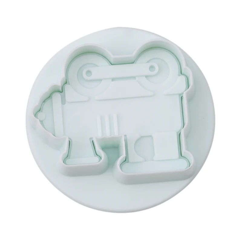 

4pcs Set Plastic Plunger Cutter Car Plane Truck Shape Cookie Mold Embossing Cake Decorating Tool Fondant Mould QB992641