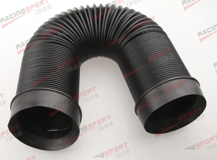 3" 76mm Universal Flexible Cold Air Intake Duct Feed Induction Ducting