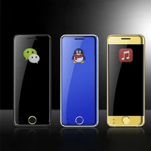 Ультратонкий металлический чехол Ulcool V66 Mini Card Phone, Bluetooth Dialer, 1,67 дюймов, fm-радио, две sim-карты, маленький телефон PK V36 V66A