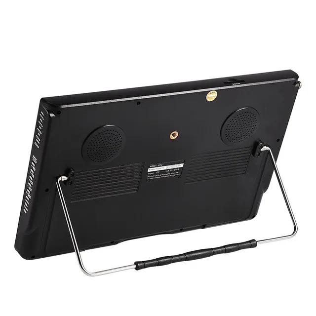 12inch Digital Television ATSC Portable TV 1080P HD HDMI Video Player for Home Car US Plug