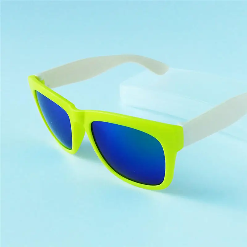 Buy Reflective Colorful Anti UV Kids Sunglasses Boys