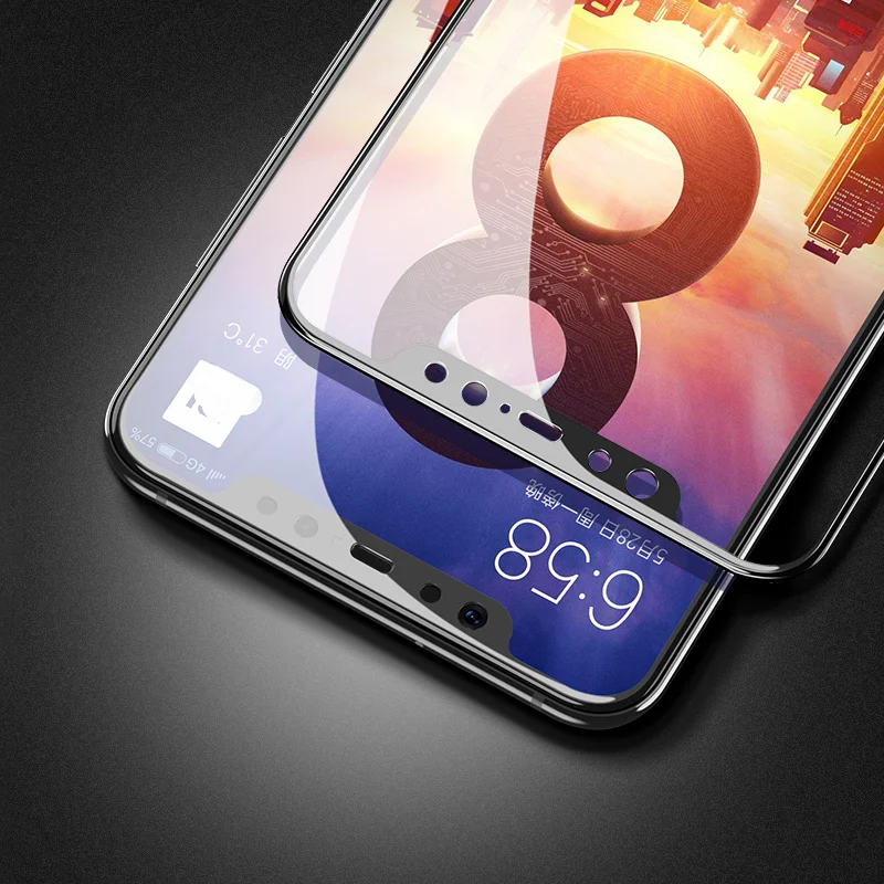 MSVII Защита экрана для Xiaomi Mi8 5D с закругленными краями закаленное стекло SE