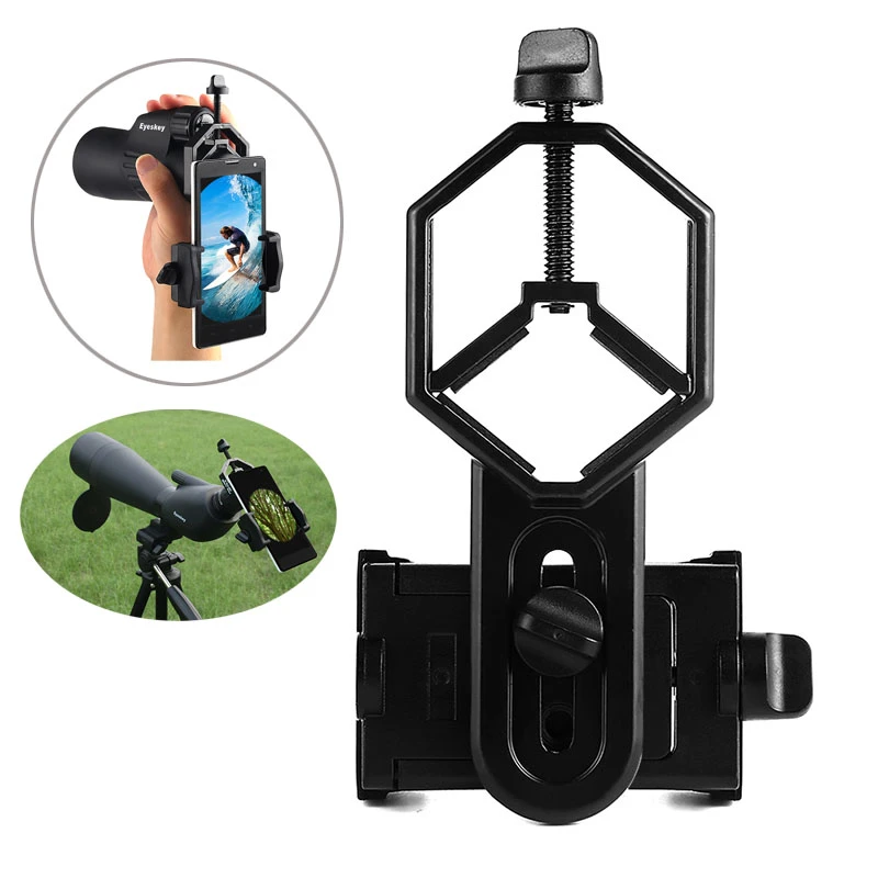 Universal Cell Phone Adapter Mount Camera Mount Telescope Phone Holder for Tactical Rifle Spotting Scope