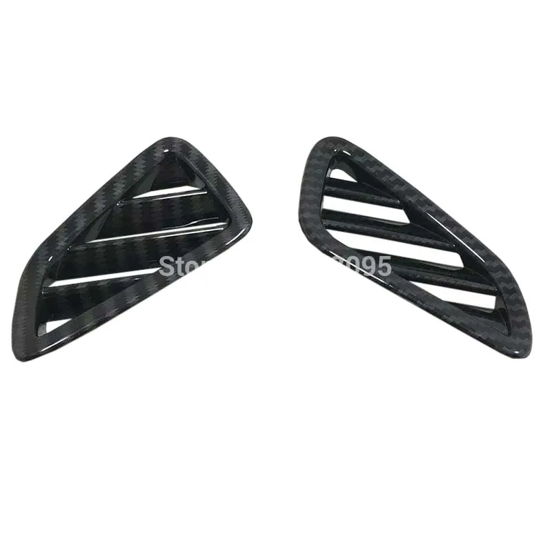 

For Chevrolet Orlando 2018 ABS Front Dashboard Air Conditioner AC Vent Outlet Cover Protector Trim Sticker Car Styling Accessory