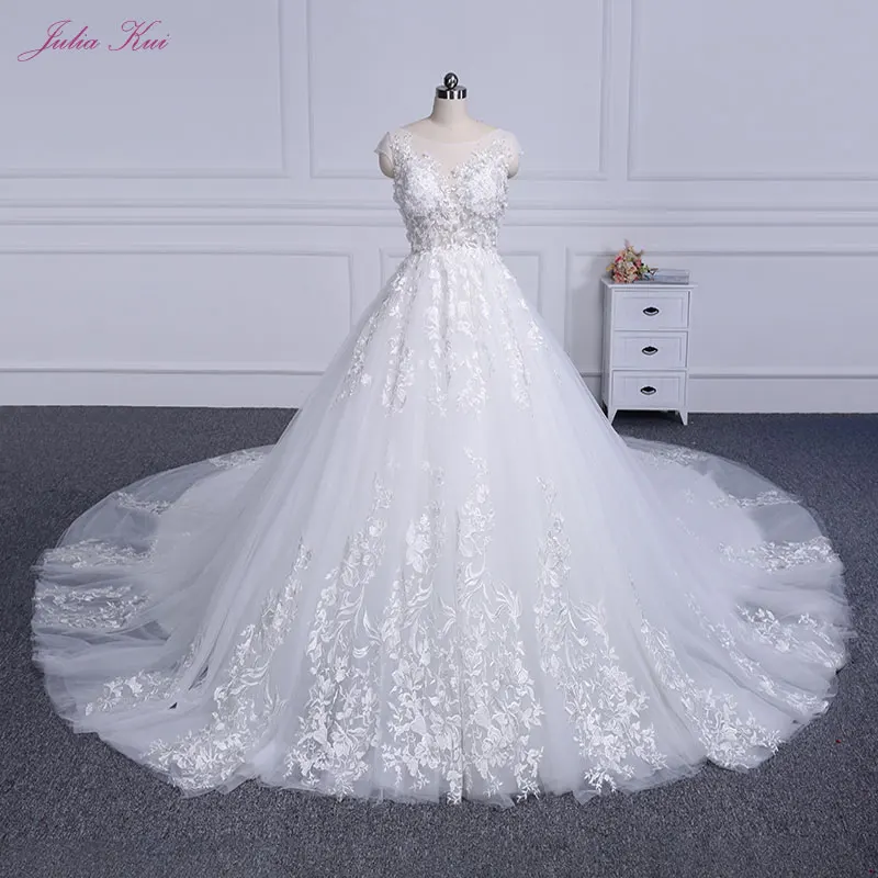 plus size wedding dresses Julia Kui Sweetheart Neckline Luxury Ball Gown Wedding Dress With Delicate Appliques Off The Shoulder second hand wedding dresses