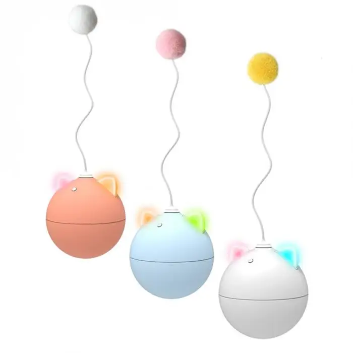 Электрический Кот Игрушка самокатающийся мяч перо игрушка кошка Playmate палка игрушки KM88