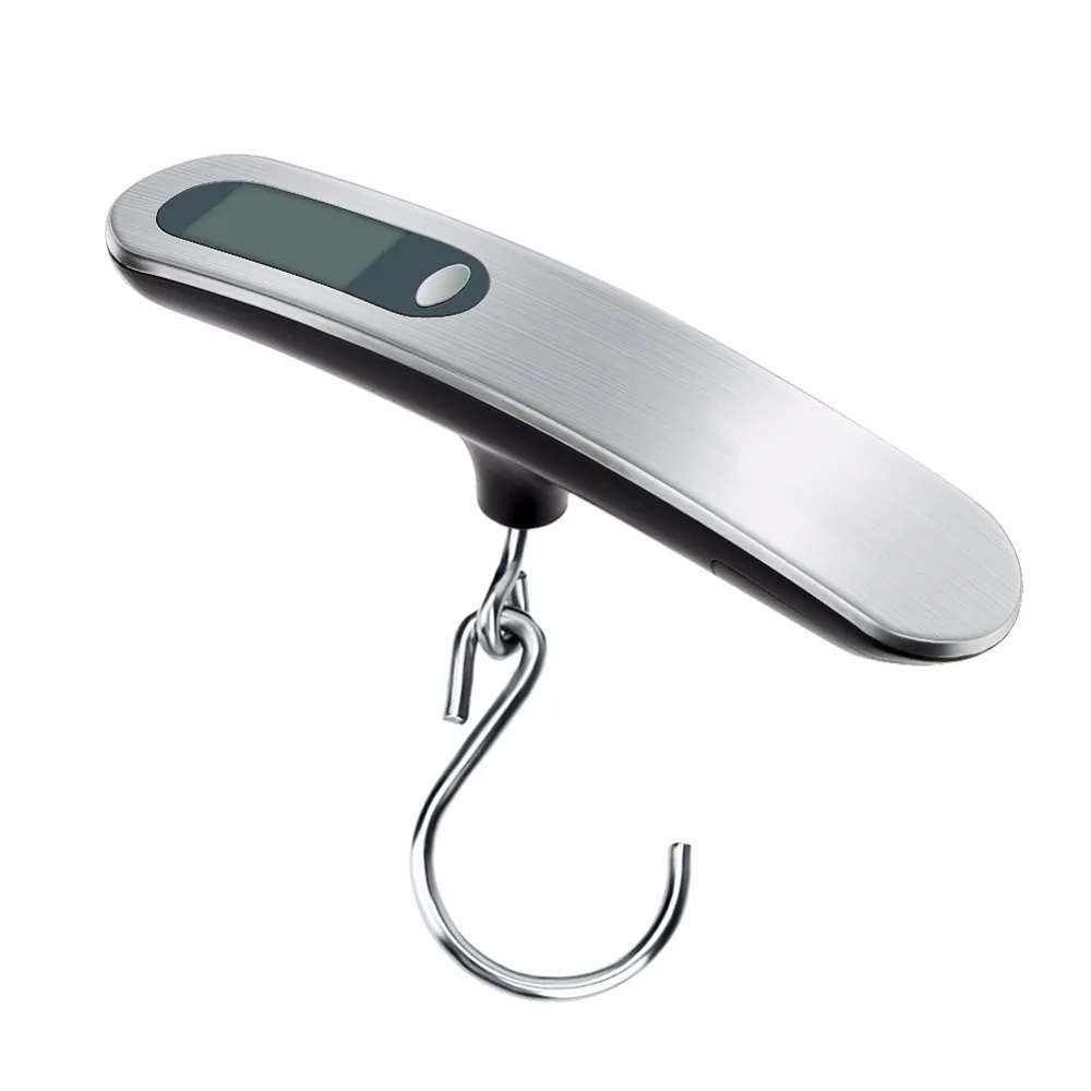 

Portable 50kg x 10g Mini Electronic Scale Weight Luggage Scale LCD Digital Display Travel Hanging Hook Scale High Quality hot