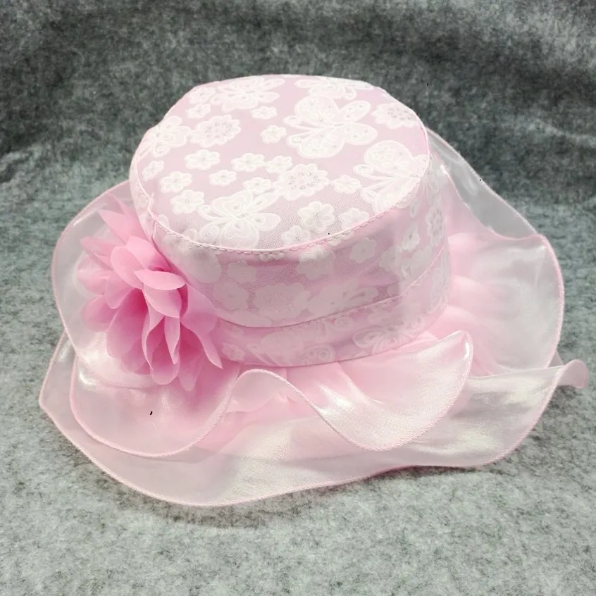 baby girl sun hats with flowers