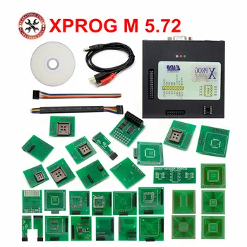 

HOT XPROG-M V5.72 XPROG M V5.72 ECU Chip Programmer xprog ECU Chip Tuning Tool With Full Adapters In Stock