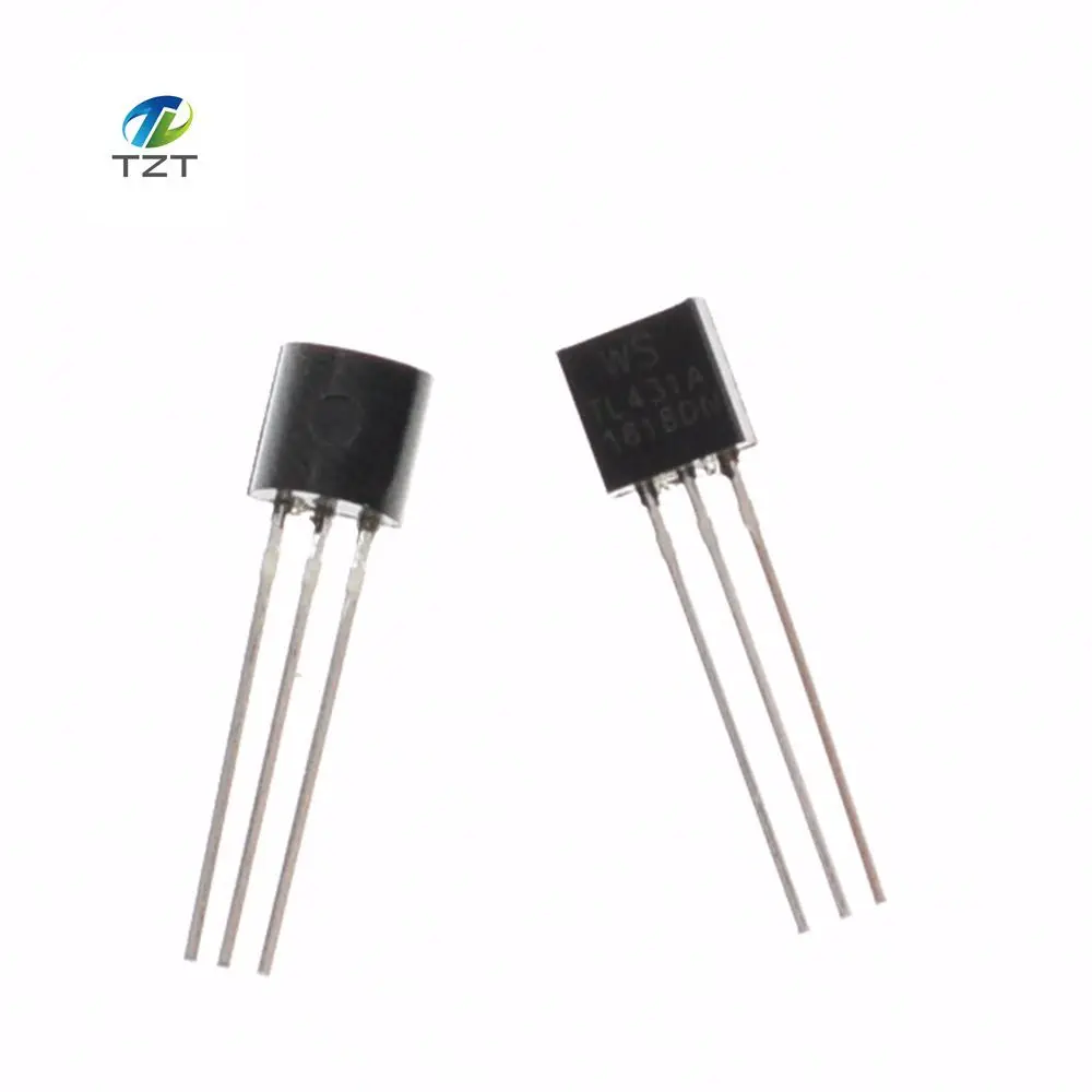 

100pcs TL431A TL431 Voltage References 2.5-36V Prog Adjust TO-92 new original