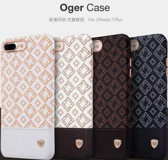 Nillkin для Apple iPhone 7 plus/iPhone 8 plus Oger чехол кожаный чехол для мобильного телефона