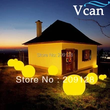 20 см водонепроницаемый открытый пульт дистанционного управления светодиодный шар