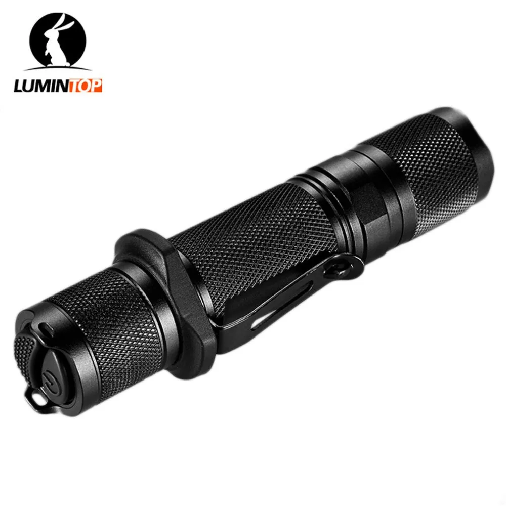 

LUMINTOP Tactical Flashlight ED20-T Dual Switch Remote Mouse Tail XM-L2 U2 Max 750 Lumen 163m 5 Mode with Memory Wholesale