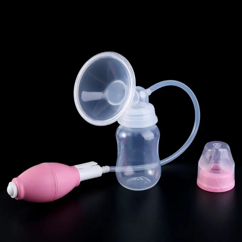 breast pump with feeding bottle set