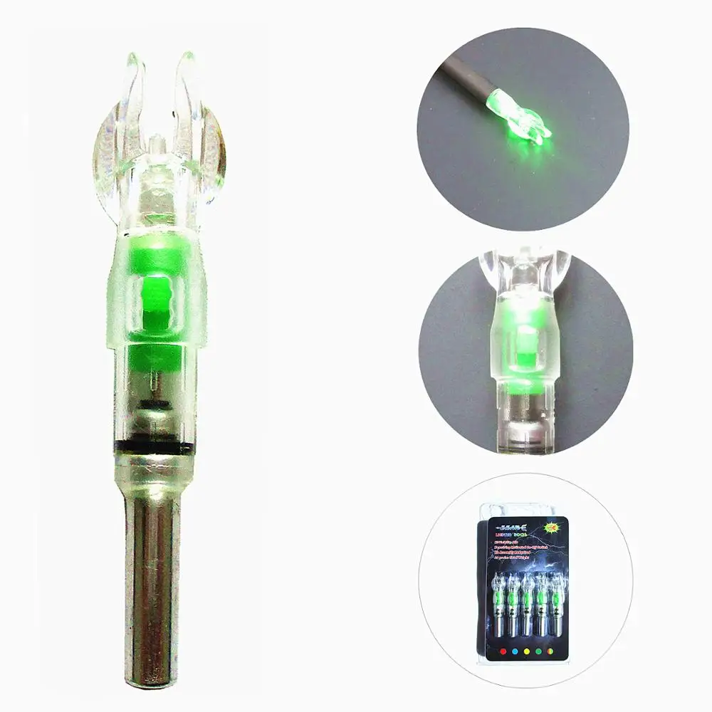 Archery Arrow LED Lighted Nocks 6.2mm/0.246inch Automatic Knocks Tail